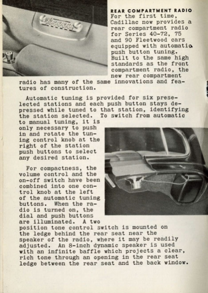 1940 Cadillac LaSalle Accessories Brochure Page 8